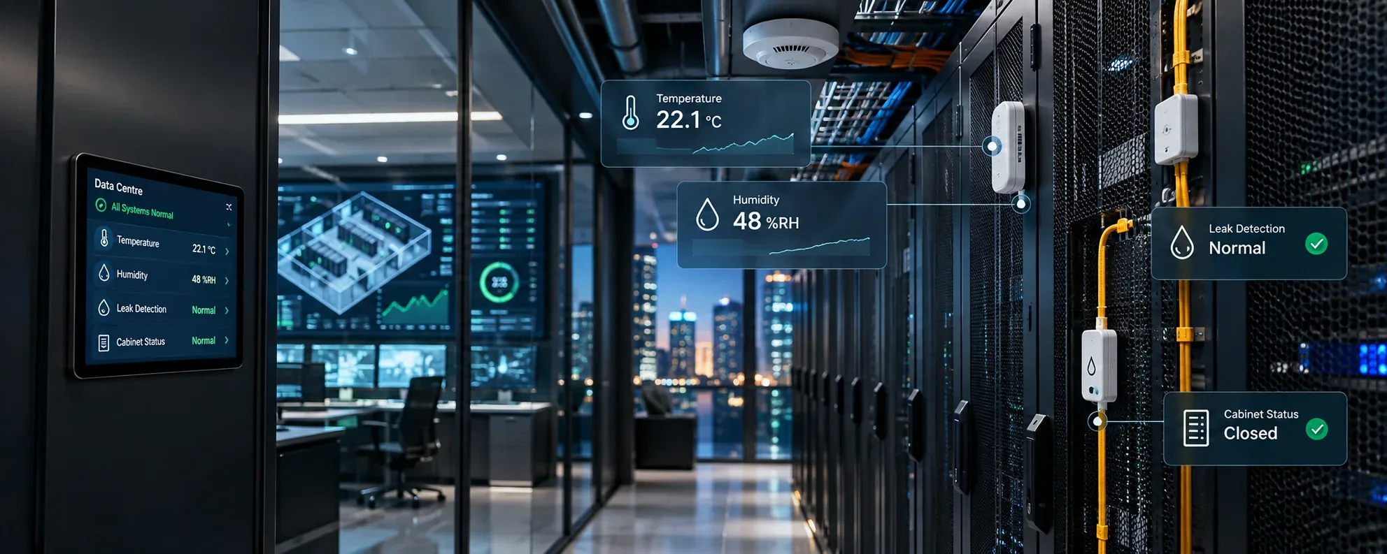 Environmental Monitoring — server room infrastructure