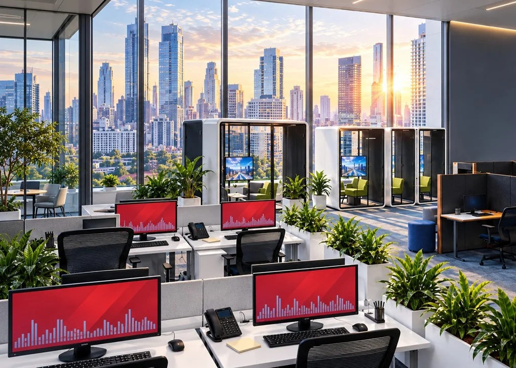 Flexible modern workplace