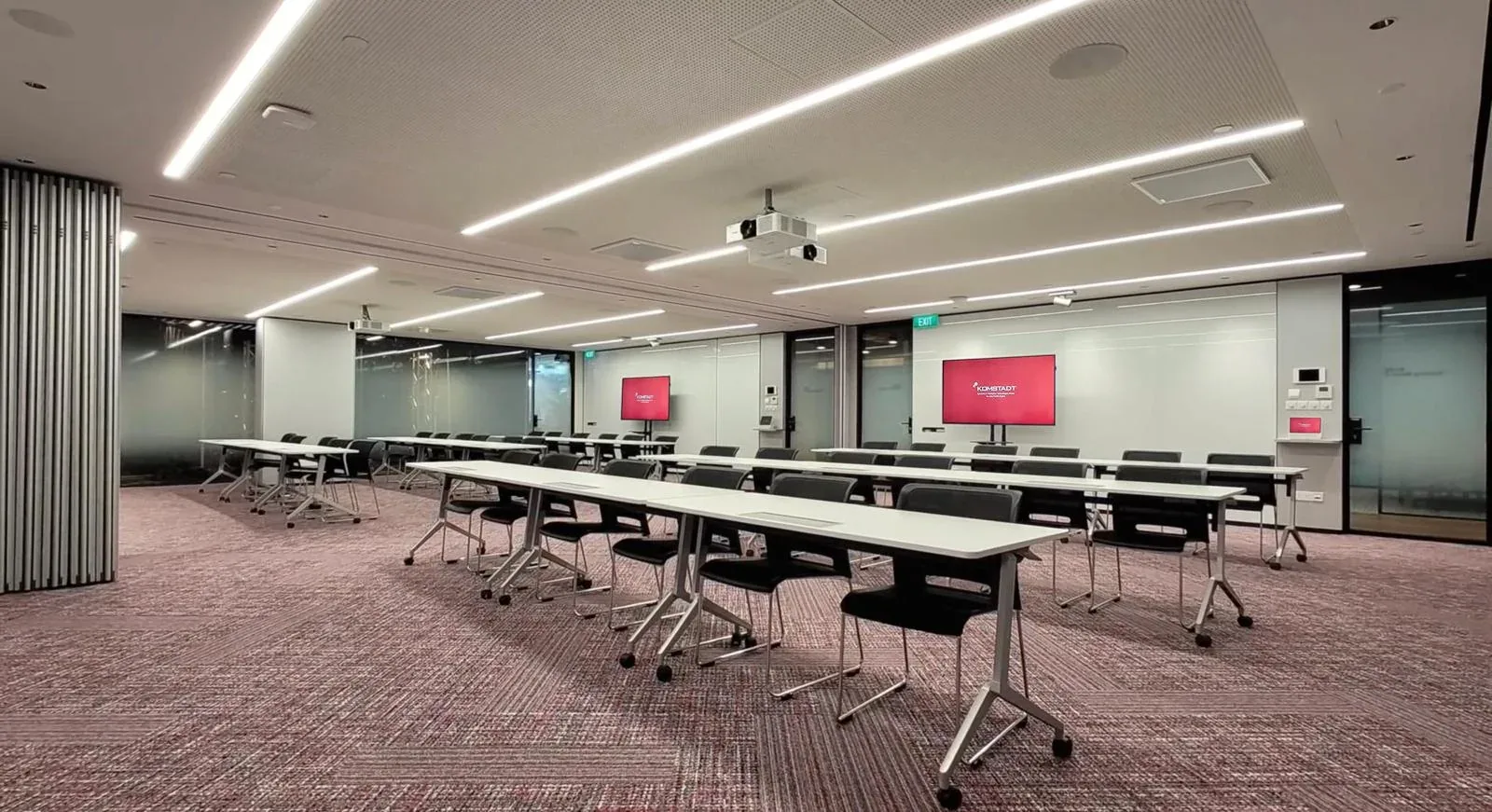 Training room AV setup