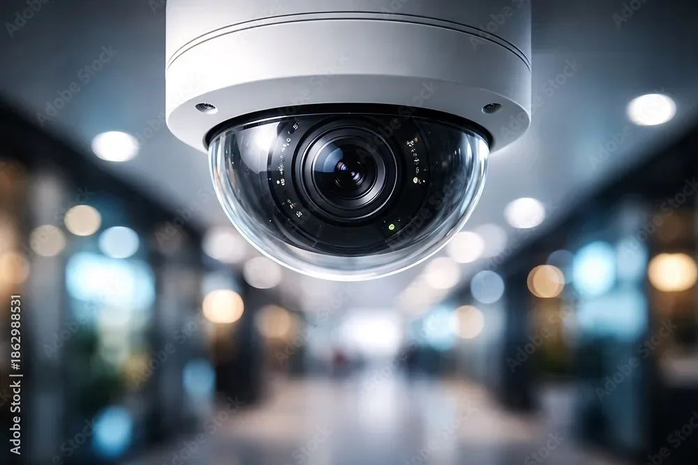CCTV camera and access control