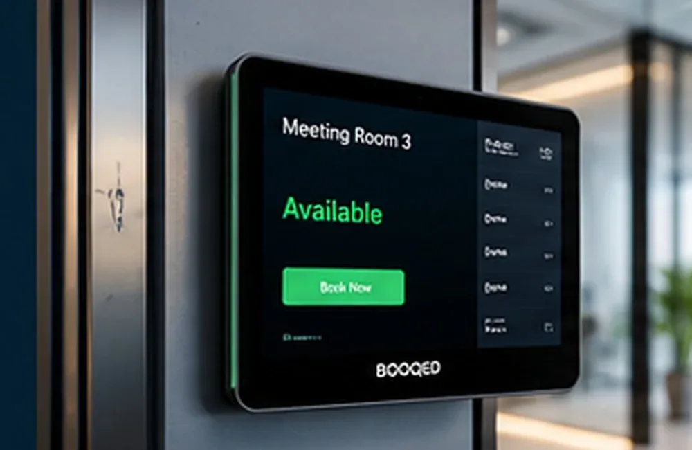 Room availability booking panel